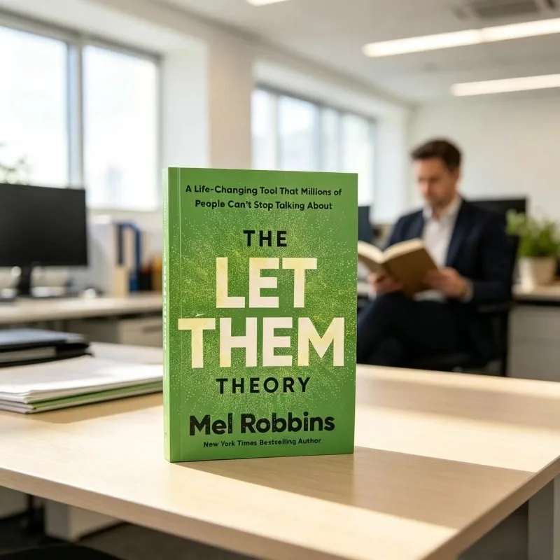 The Let Them Theory By Mel Robbins, Self‑Help Motivational Book for Adults, Inspirational Life Changing Reading Book Books