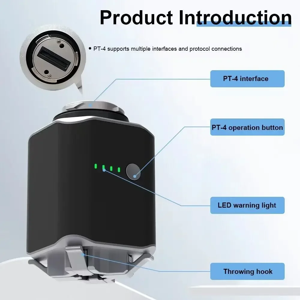 PT4 Airdrop Module 4 Missions PSDK with Dual Gimbal Connector For DJI Matrice 300 RTK /350 RTK Drone