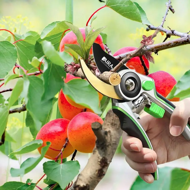 Pruning Shears For Tree Trimming Hedge Clippers & Shears Ergonomic Handle Pruner Scissor Tool Grass Clippers Gardening & Lawn