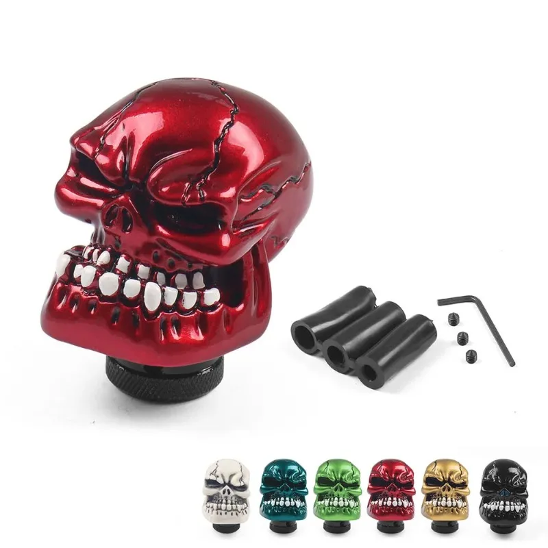 

Universal Skull Gear Shift Knob Car Modification Sport Lever Gear Stick for Manual Transmission Head Lever Auto Parts