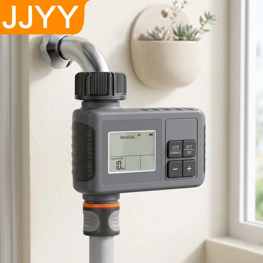 Digital Automatic Garden Irrigation Timer Smart Sprinkler Outdoor Watering Device Saves Time Water