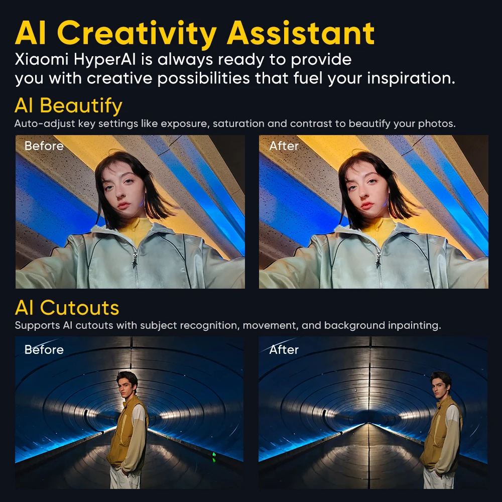 Globalna wersja smartfona POCO F8 Ultra 5G, procesor Snapdragon. ®   8 Elite Gen 5 6500mAh 100W HyperCharge 6,9-calowy ekran AMOLED z ochroną oczu NFC — zdjęcie produktu 4