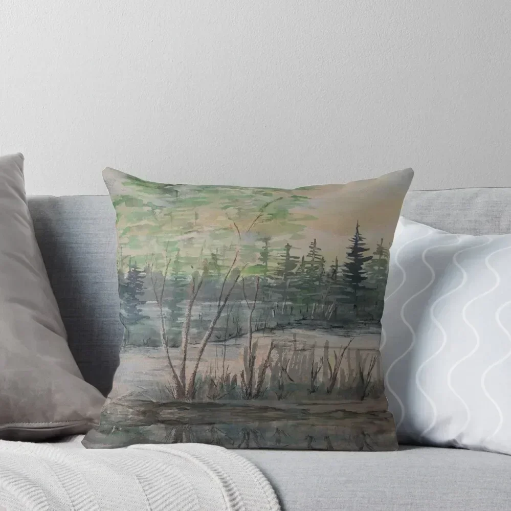 

Forest Mysteries Revealed Throw Pillow Pillowcase Cushion Couch Cushions pillow