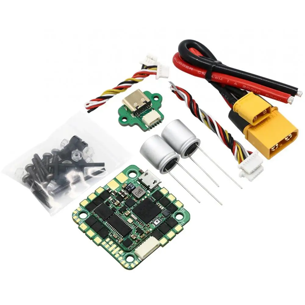 Iflight Blitz Whoop F7 AIO Flight Controller 2-6S 55A ESC with 25.5*25.5mm Mounting Pattern for FPV Drone