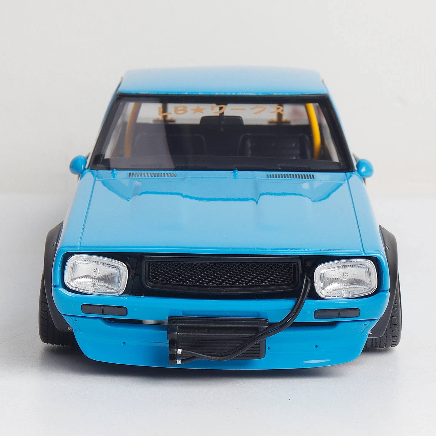 Otto Mobile 1:18 Cars Models Nissan Skyline 2000 Gt-R Kpgc110 by Lb-Works Blue Resin Miniature Cars Diecast Cars Collection Toy