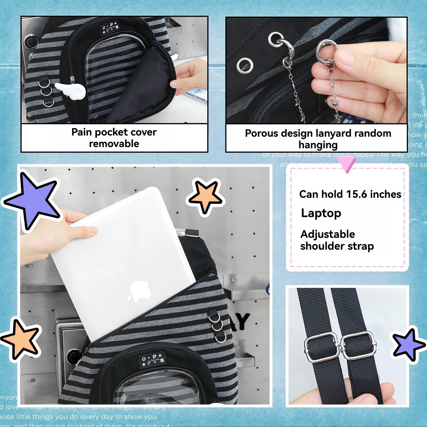 حقيبة كتف القوس والسهم حقيبة خمر واحدة/مزدوجة الكتف حقيبة كروسبودي 2D دمية حقيبة الألم مع سعة كبيرة لتخزين Bo