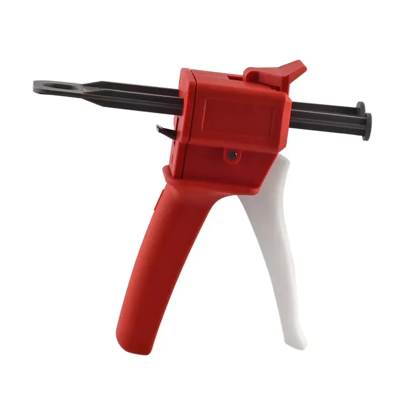 Epoxy Resin AB Glue Caulking Gun 50ml 2:1 and 1:1 Universal Manual Dispensing Mixing Gun Bonding Extrusion Tool