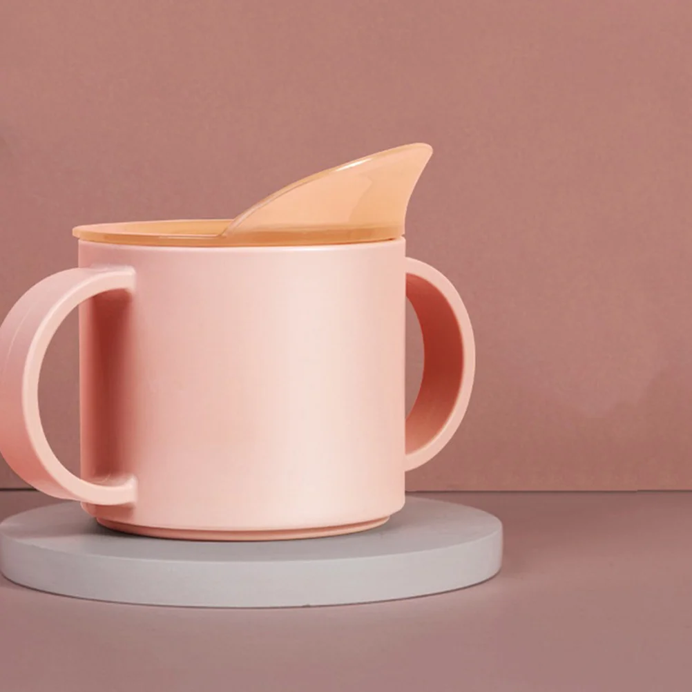 

2Pcs Toddler Cups Baby Training Water Cups Silicone Sippy Cup Kids Drinking Cup Anti- for Weaning and