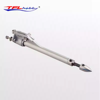 TFL CNC Alloy 110mm Adjustable Tail Shaft Assembly Catamaran Axle Bracket For RC Speedship