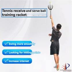 Tennis Catch Serve Training Racket Single Tennis Trainer Practice Equipment