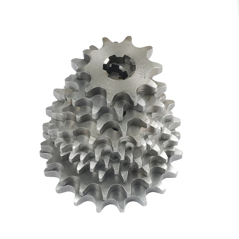 428# 17mm 10-19T Tooth Front Engine Sprocket for 50-160cc Orion Apollo Dirt Pit Bike ATV Quad Go Kart Buggy Scooter Motorcycle