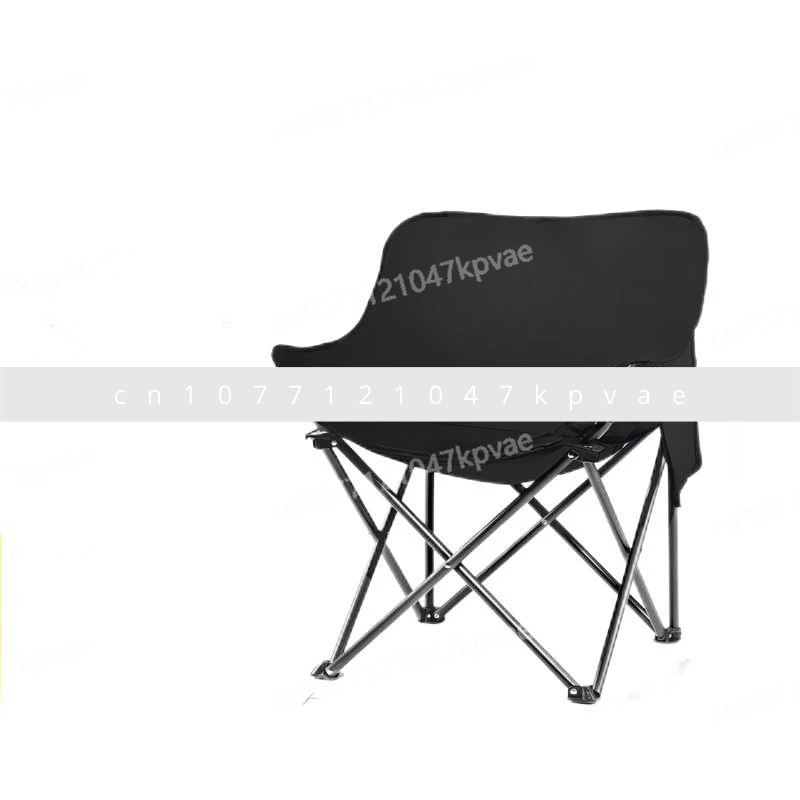 Moon Chair CampingOutdoor Folding Chair Portable Reclining Fishing Stool Beach  Picnic Table