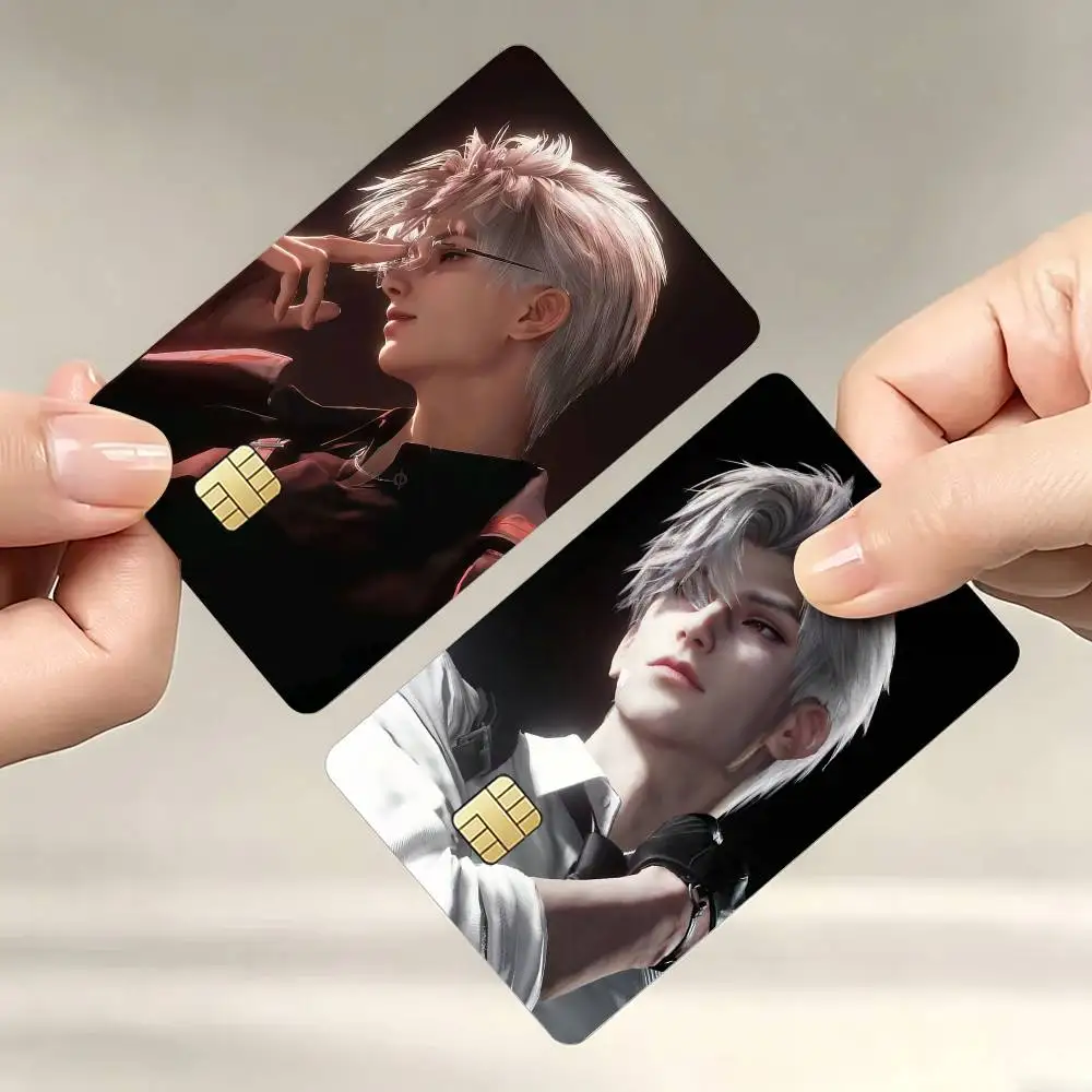 

sylus Love and Deep Space Decorative Waterproof Film Skin Cover Credit Card Stickers Debit Front Bank Bus Pass