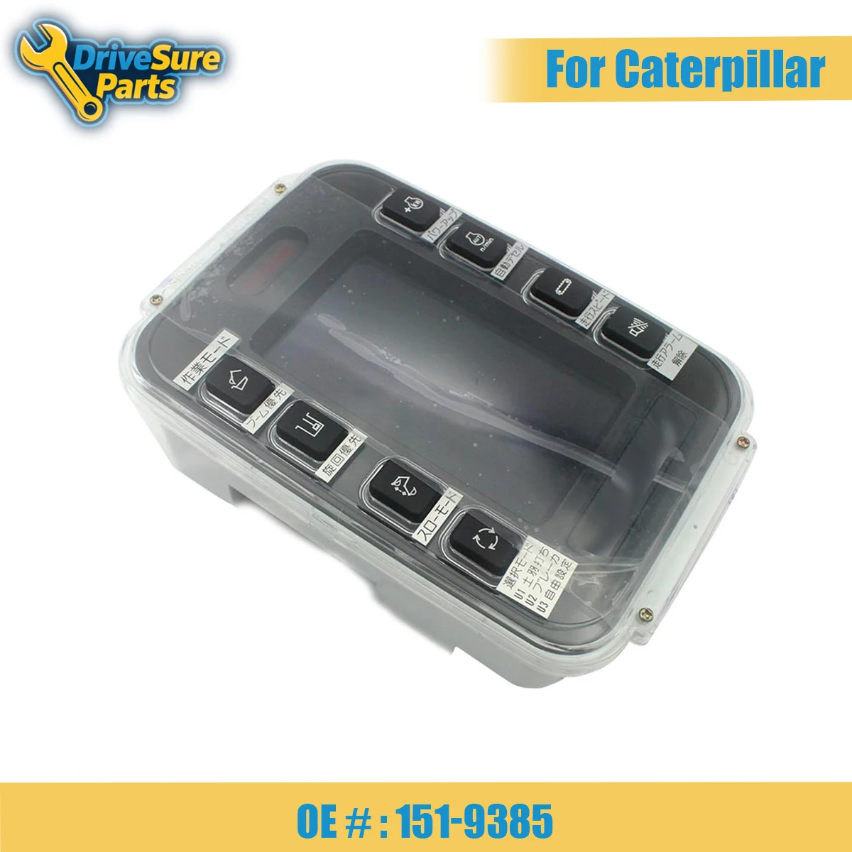 

New 151-9385 Gauge Panel LCD Monitor Screen For Caterpillar CAT Excavator 312B 315B 318B 320B 325B 330B 345B E312B E320B