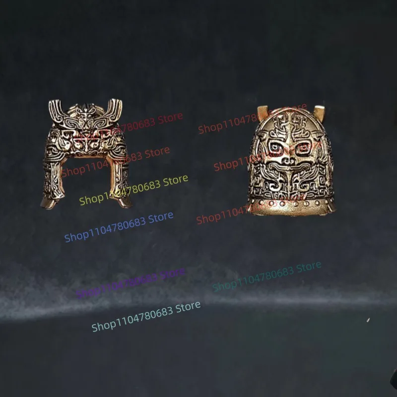 MOC Building Blocks Fuxing Series King Zhou เกราะ Miniature Figurine ของเล่นอินเทรนด์ของเล่นสะสมวันหยุดของขวัญ