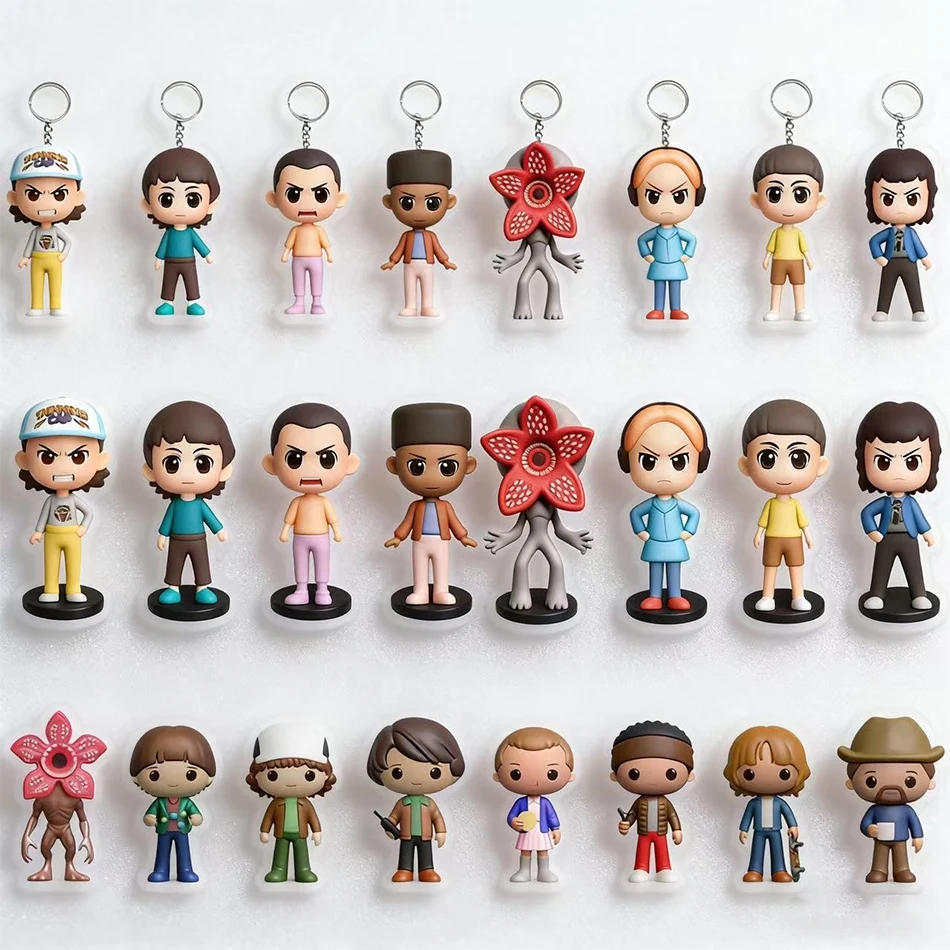 

8 Styles Stranger Figure Eleven Dustin Barb Steve Demogorgon Action Fiqures Toy Birthday Gift Toy THINGS