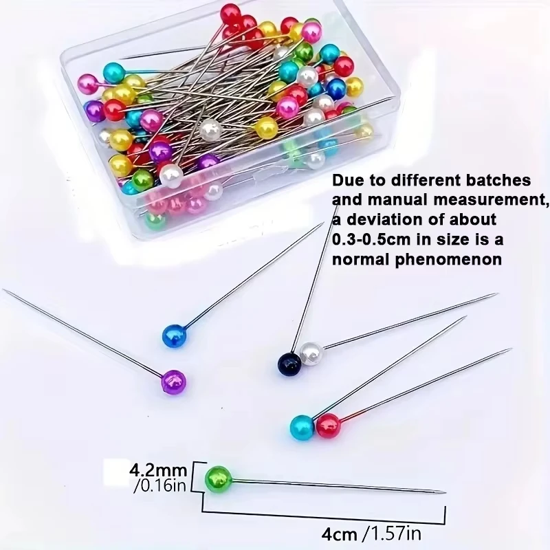 Colored Head Sewing Pins 4