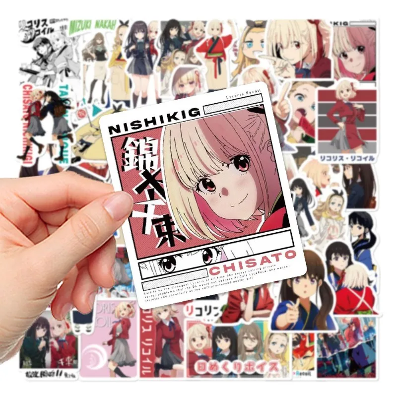 50/30/10PCS Kisaki Nana Inoue Taki Asaki Ayane Popular Animation Peripherals Laptop Notebook Decorative Stickers School Supplies