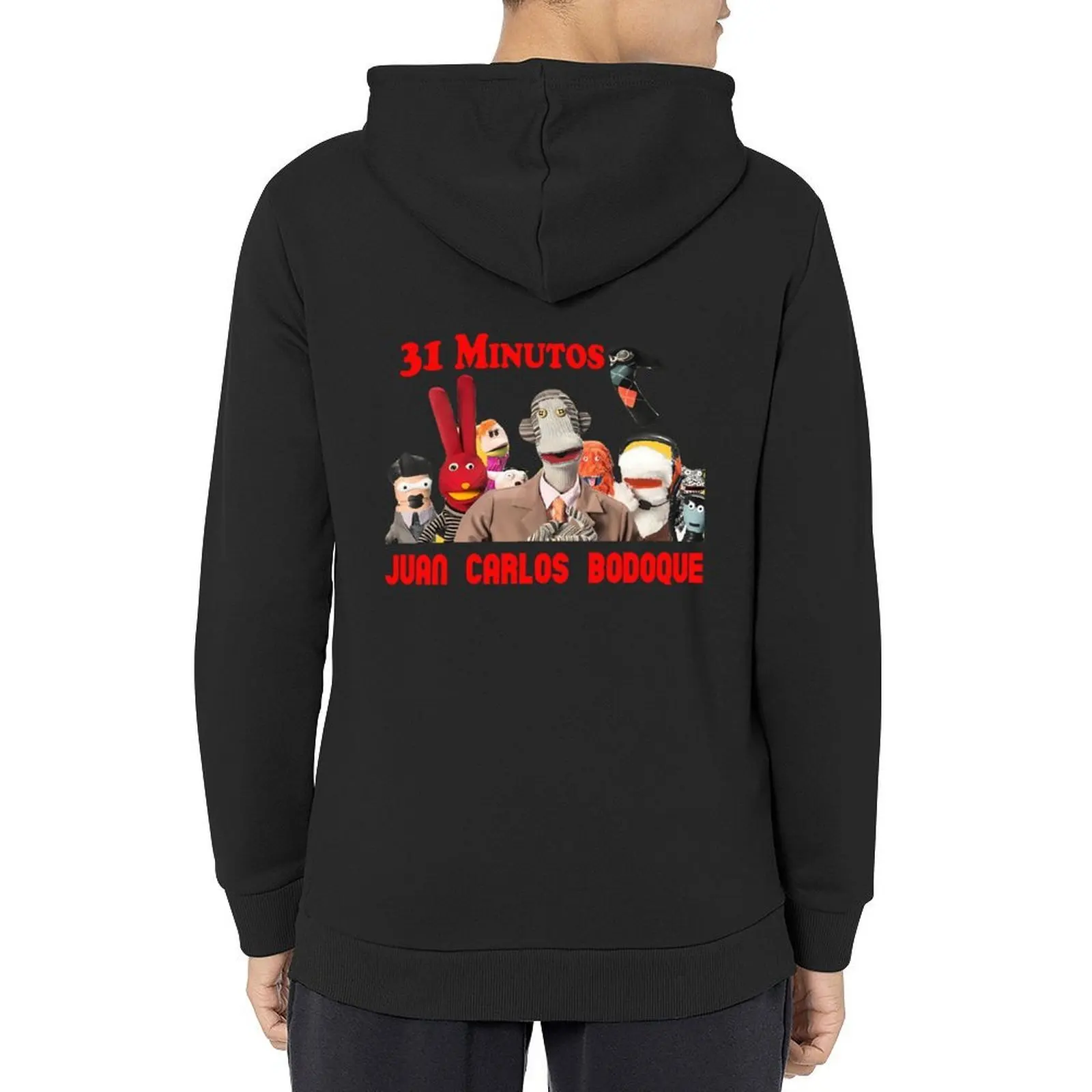 

31 Minutos Group Fan Art - Juan Carlos Bodoque and Friends Hoodie hooded shirt autumn jacket men men hoodie