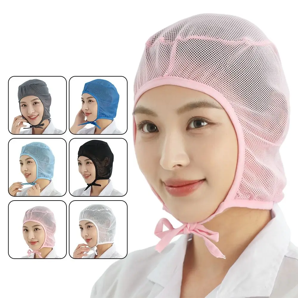 Gifts Breathable Mesh Work Cap Headband Soft Unisex Mesh Cap General Dustproof Hat for Food Factory Workshops