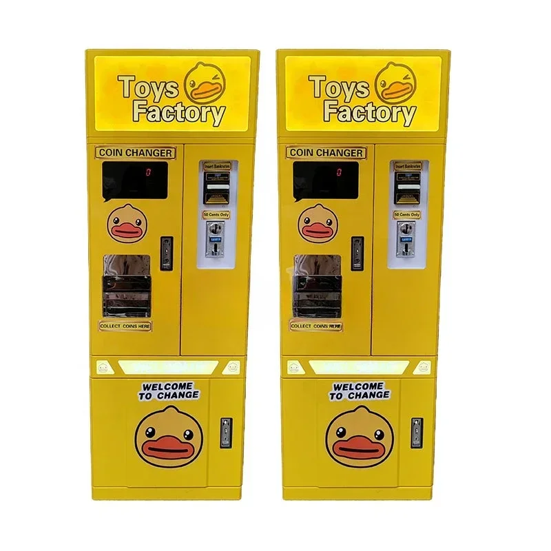 

Hot selling Currency token Changer Bill coin change automatic coin vending machine coin exchange machine