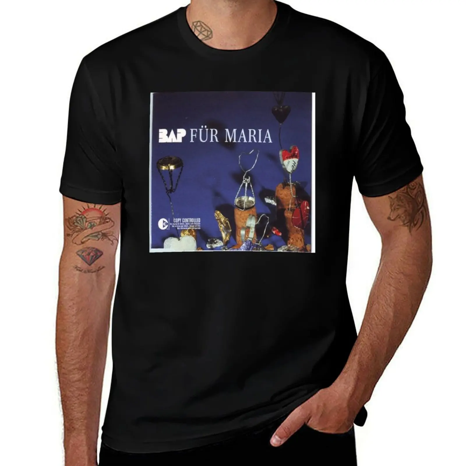 BAP - Für Maria Album 2004 T-Shirt Active Sports Short Sleeve Cotton Shirt T-Shirt
