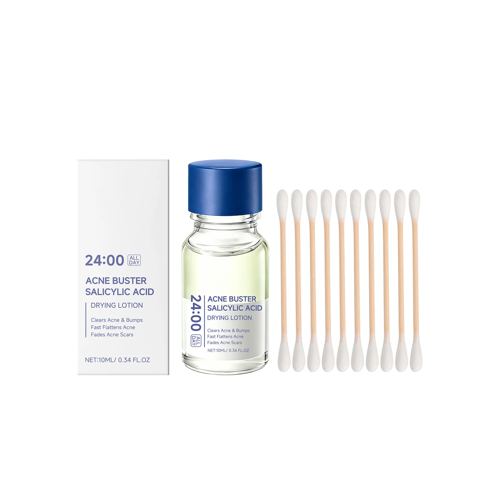 Acne Buster Salicylic Acid Drying Lotion Oil Control Remove Blackhead Fade Acne Scars Repair Pimple Soothing Smoothing Skin Care