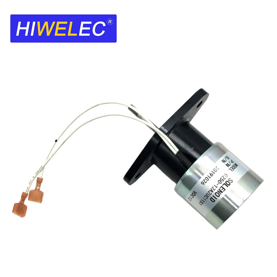 

Соленоид отключения пламени топлива 0250-12A2UC11S1 12 В, электромагнитный клапан отключения для запасных частей двигателя