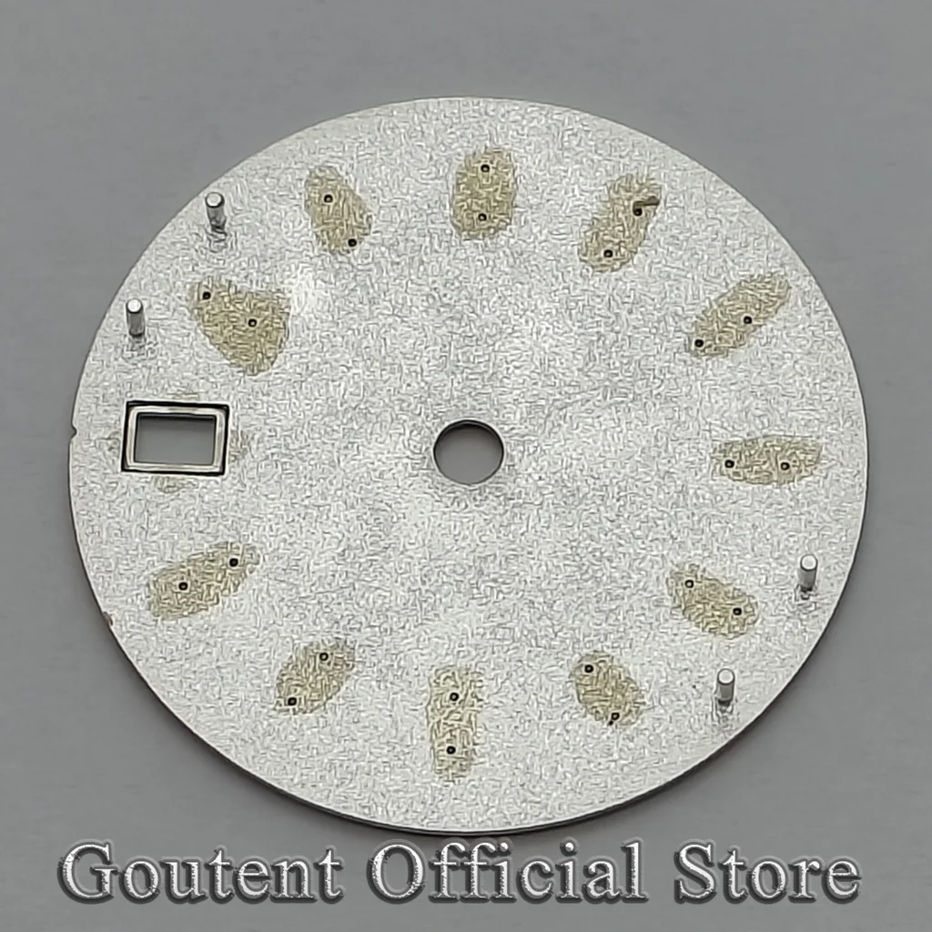 Goutent 28.5mm multi-style color watch dial is suitable for NH35 automatic movement watch accessories.