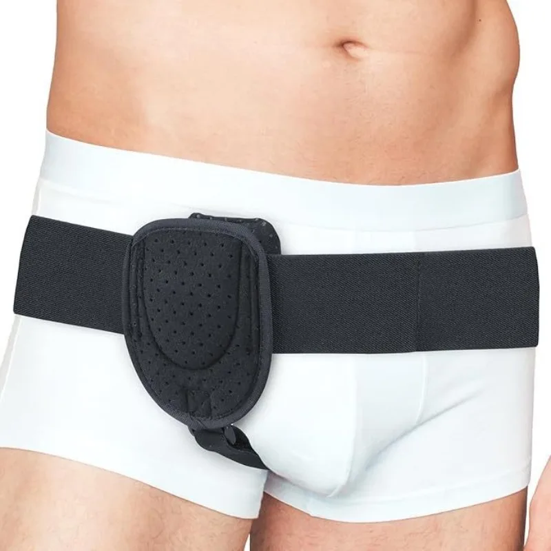 Adult Male Unilateral Hernia Band Pressurized Strangle-proof Adjustable Bilateral Hernia Belt Breathable Rehabilitation Supplies
