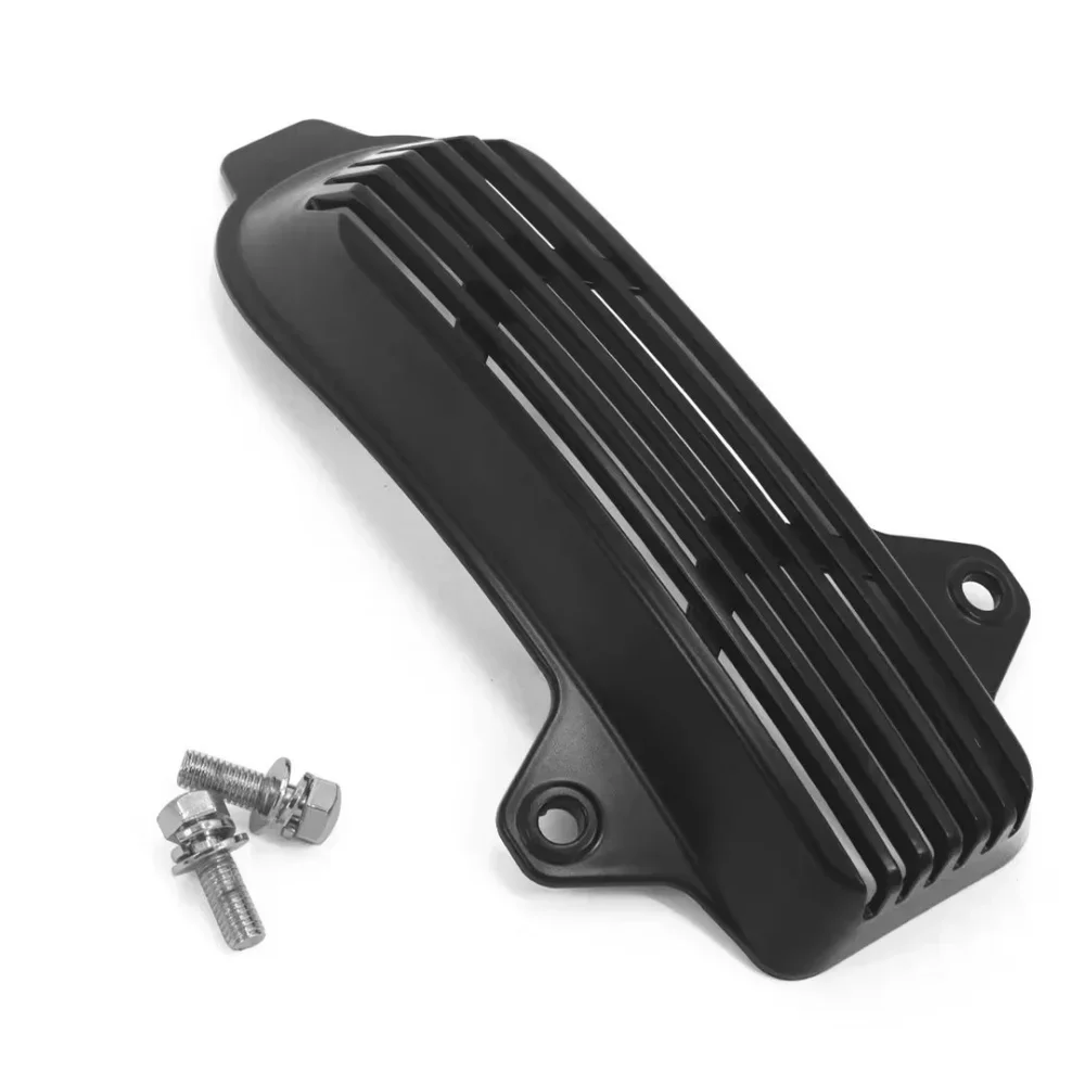 For QJMOTOR SRV300 modified taillight cover decorative cover straight up black warrior style brake light cover