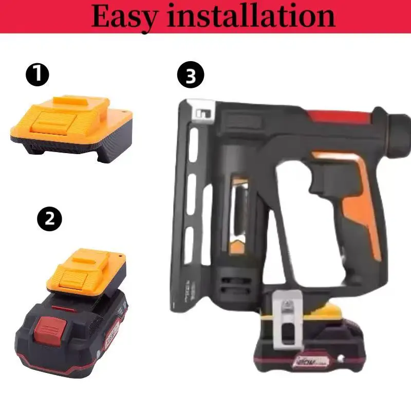 Battery Adapter Converter For  PARKSIDE LIDL X20V TEAM   Lithium Converter To  Worx  20V 4PIN Brushless Tools (Only Adapter）