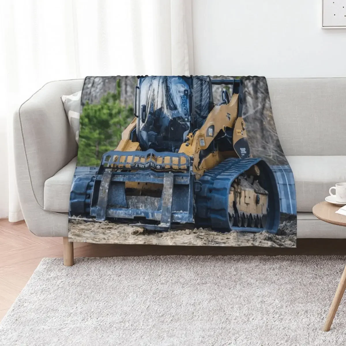 

Bobcat forklift Throw Blanket Extra Large Throw christmas decoration sofa bed Tourist Blankets