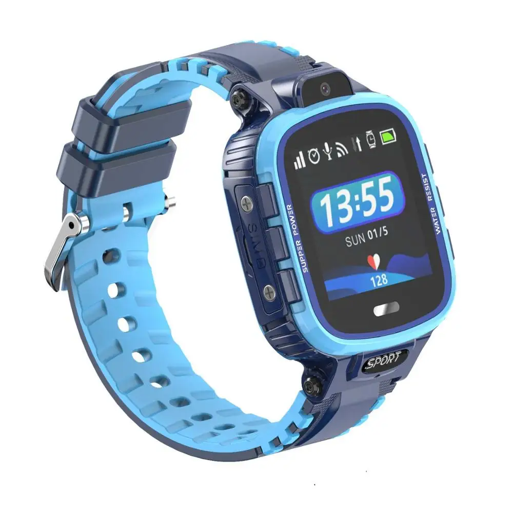 TD26 jam tangan pintar anak baru jam tangan telepon anak jam tangan pintar untuk anak laki-laki perempuan dengan kartu Sim foto kedap air IP67 GPS