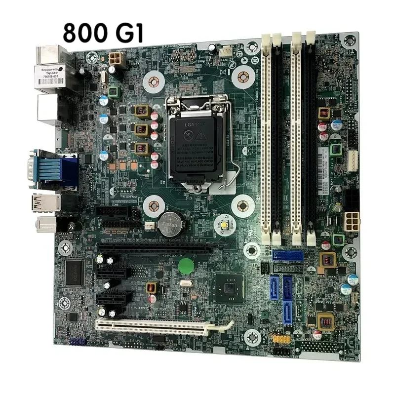 For HP 800 G1 SFF Desktop Motherboard 717372-001 717522-001 Mainboard 100% Tested OK Fully Work Free Shipping