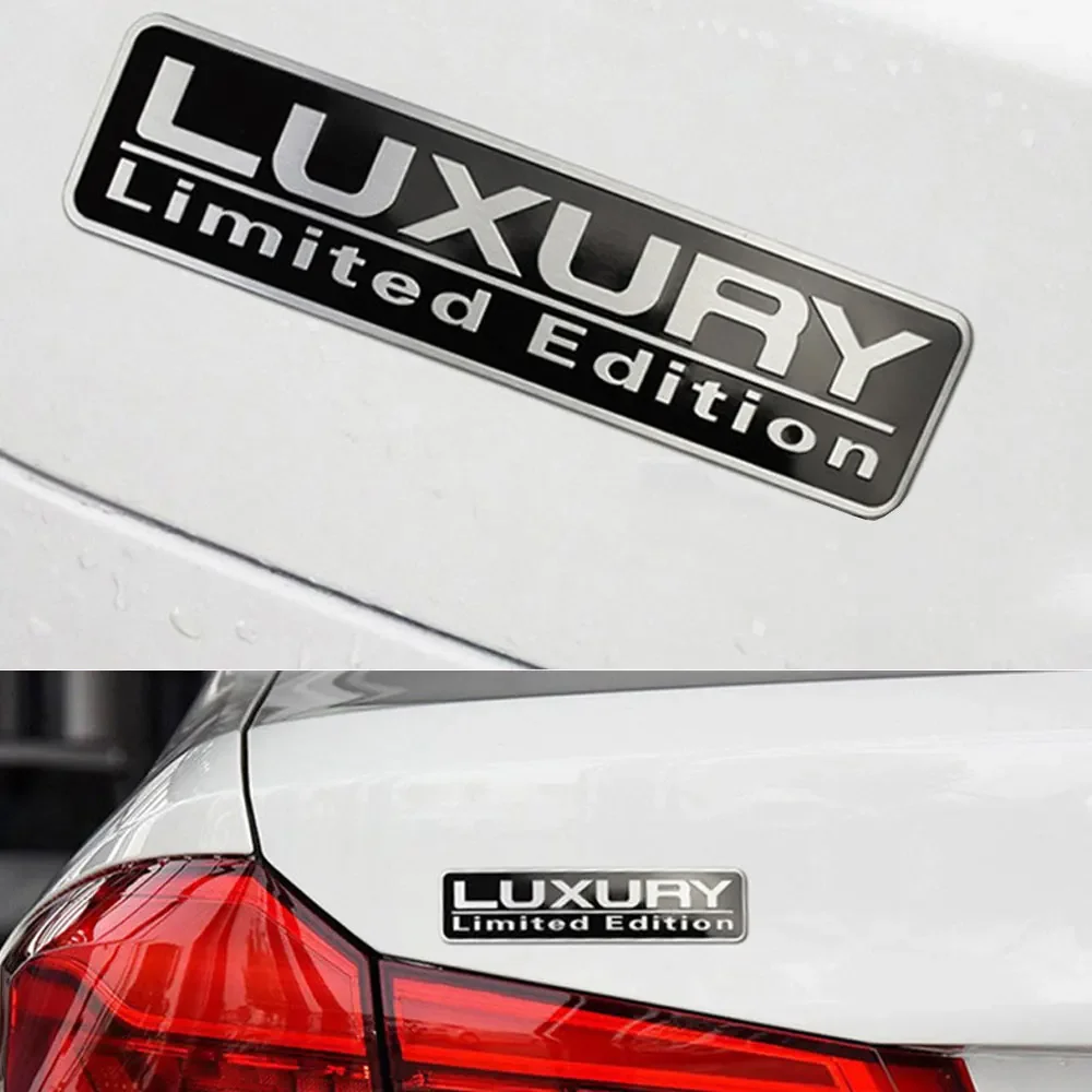 

Luxury Limited Edition Car Metal Sticker 3D Badge Emblem Car Decal Graphic Logo DIY Craft Trunk Sticker Emblem Badge Accessories