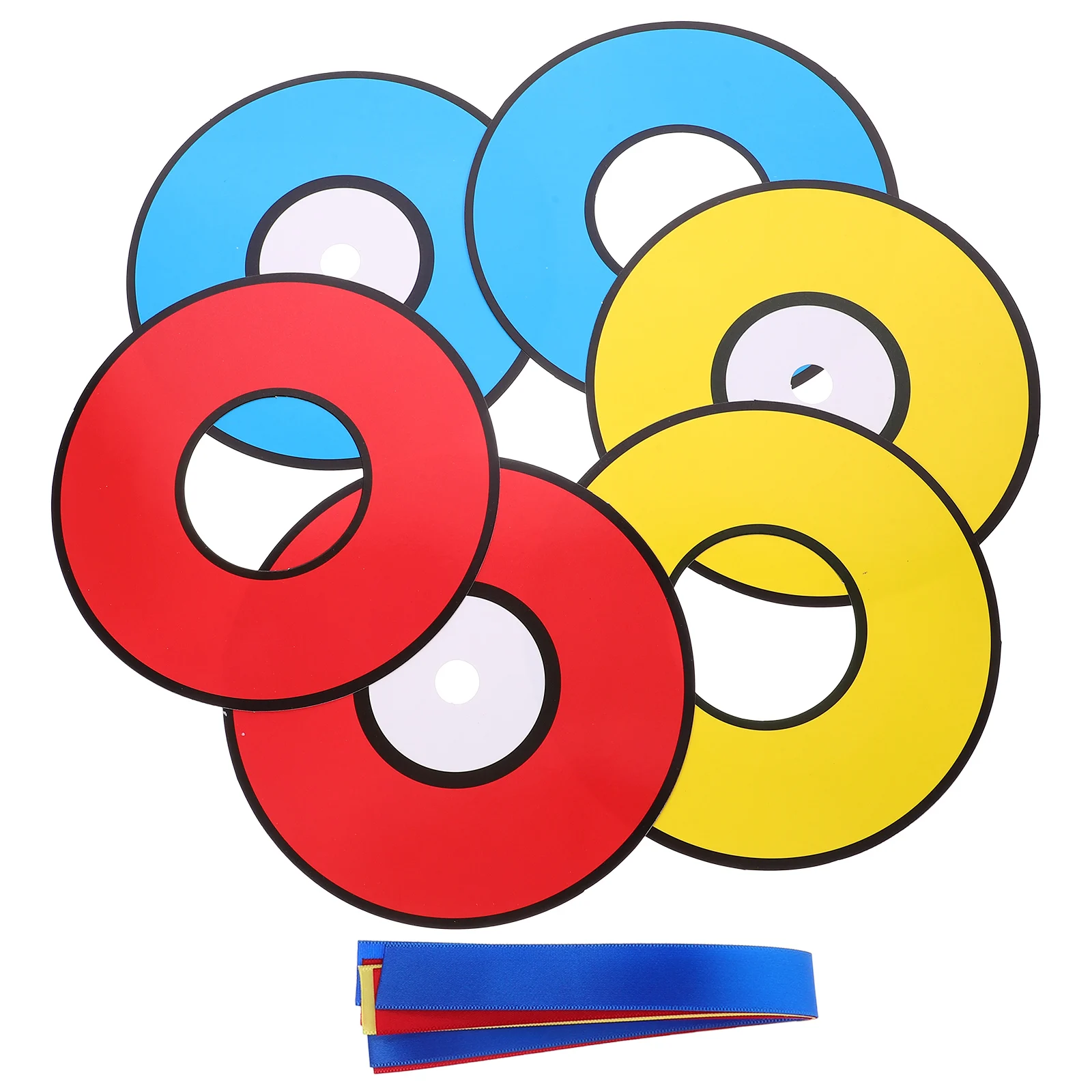 

2 Sets Props Magician Trick Trick Prop Practical Cd Paper Portable Magician Cd CD Gimmick Prop Stage Gimmick Toy
