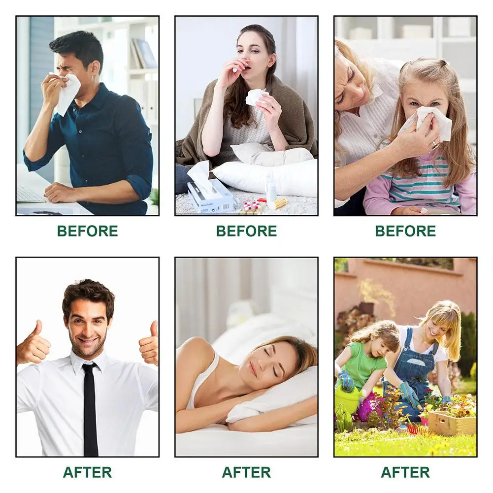 1/3/5/10pcs Herbal Lung Cleanse Spray Powerful Cleansing Discomfortable Relieve Nasal Throat Lung Health Care