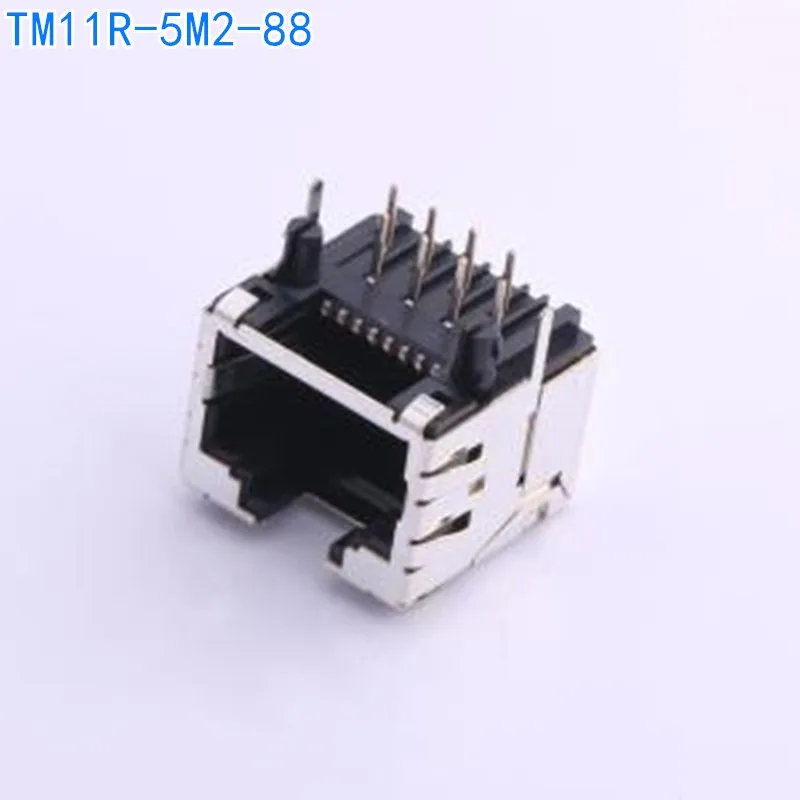 5PCS-10PCS  TM11R-5M2-88 shielded Ethernet connector (RJ45 RJ11) without LED, brand new in stock