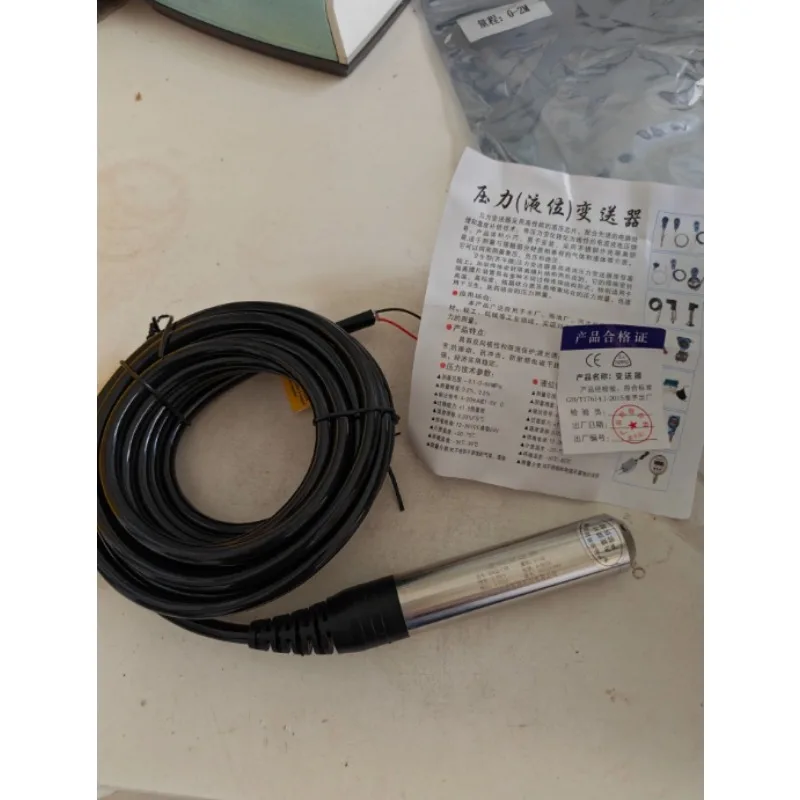 Input Type Liquid Level Transmitter Sensor Anti-blocking, Anti-corrosion and High Temperature Water Tower