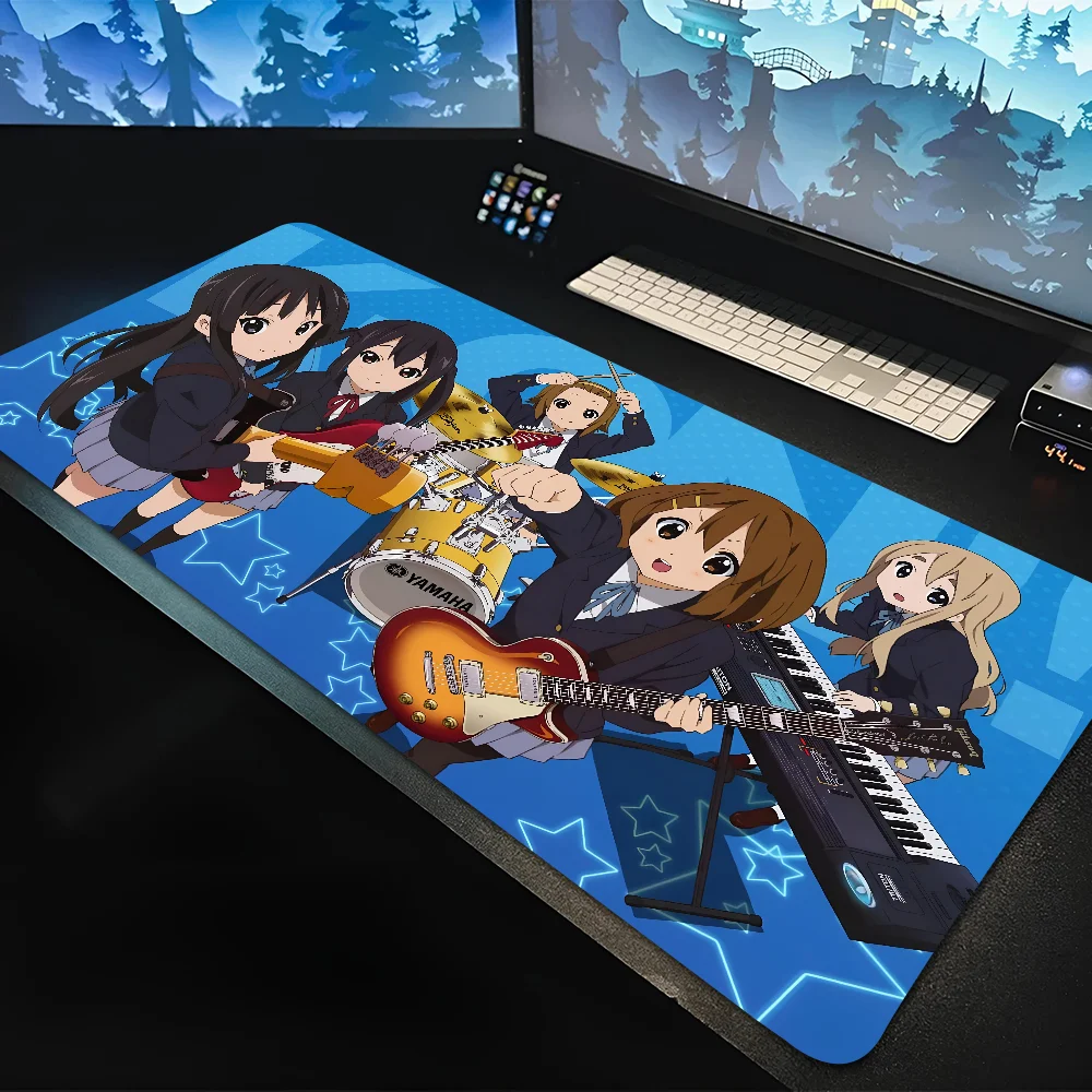 K-on Anime Mousepad Large Gaming Mouse Pad LockEdge Thickened Computer Keyboard Table Desk Mat