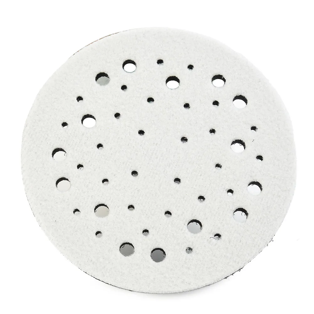 Nova almofada de interface 5 Polegada 125mm hoo k e loo p lixar almofada protetora peças de ferramentas de espuma macia para lixadeiras moedores