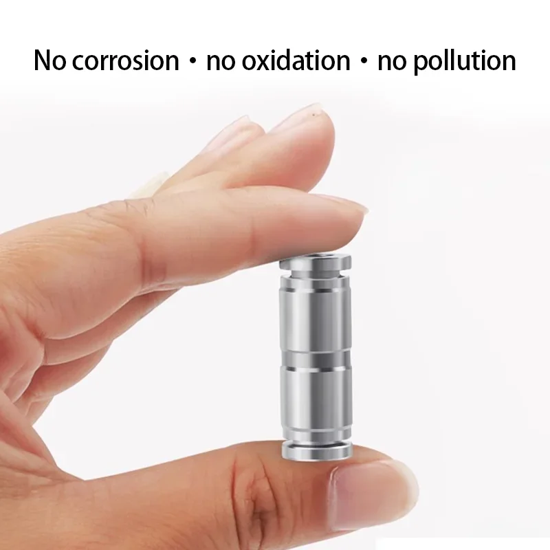 10Pcs 4mm 6mm 8mm 10mm 12mm PU/PG Pneumatic Fitting 304 Stainless Steel Press Push in Quick Connector Release Air Fitting