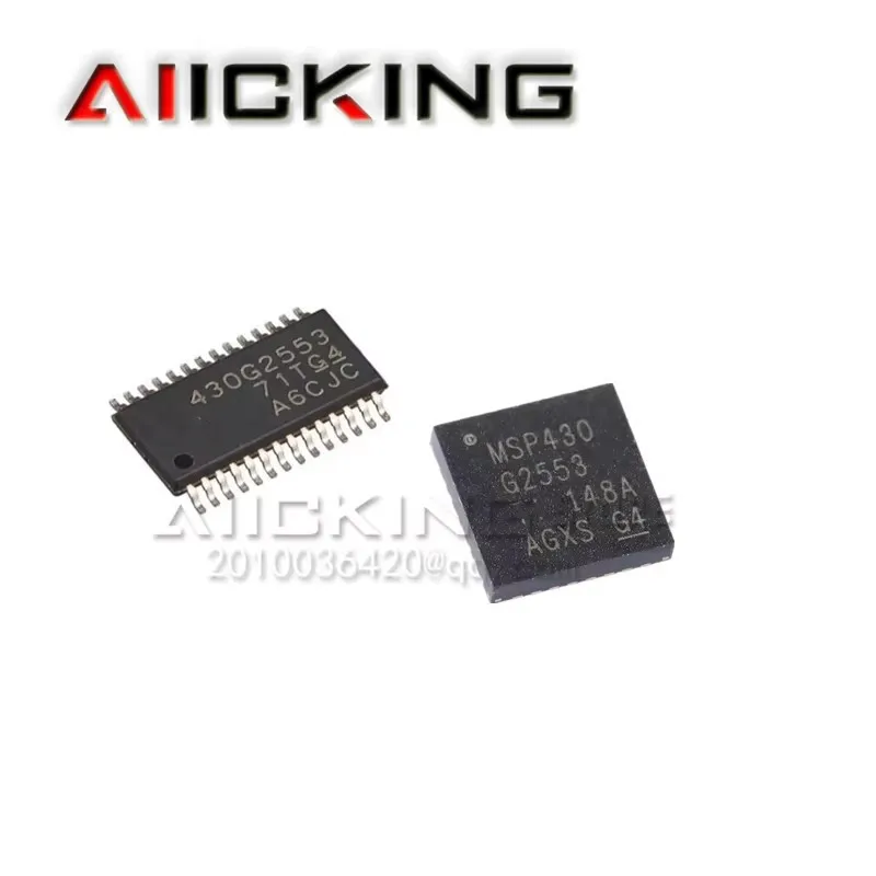 MSP430G2553IPW20R MSP430G2553IPW28R MSP430G2553IRHB32R (5-50pieces) Free Shiping Original IC Chip, In Stock
