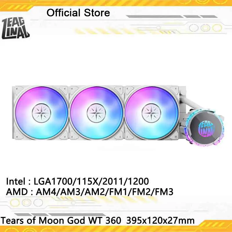 

Zeaginal Moon God's tears All -in -one Water Cold Radiator,ARGB light effect, ARGB light effect, supports LGA1700/115X/AM4