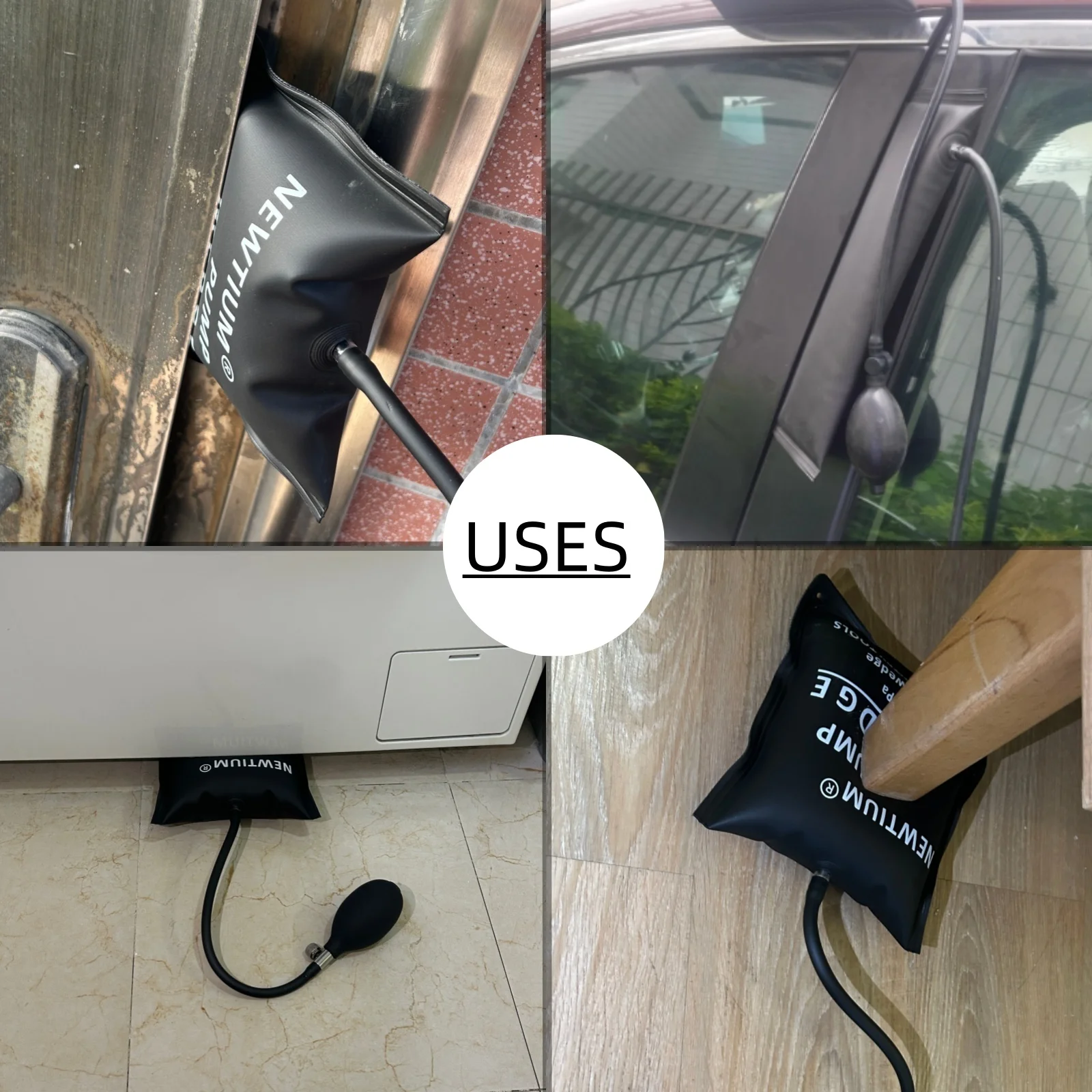 professional locksmith air bag and reach tool installation on Chevy Silverado door