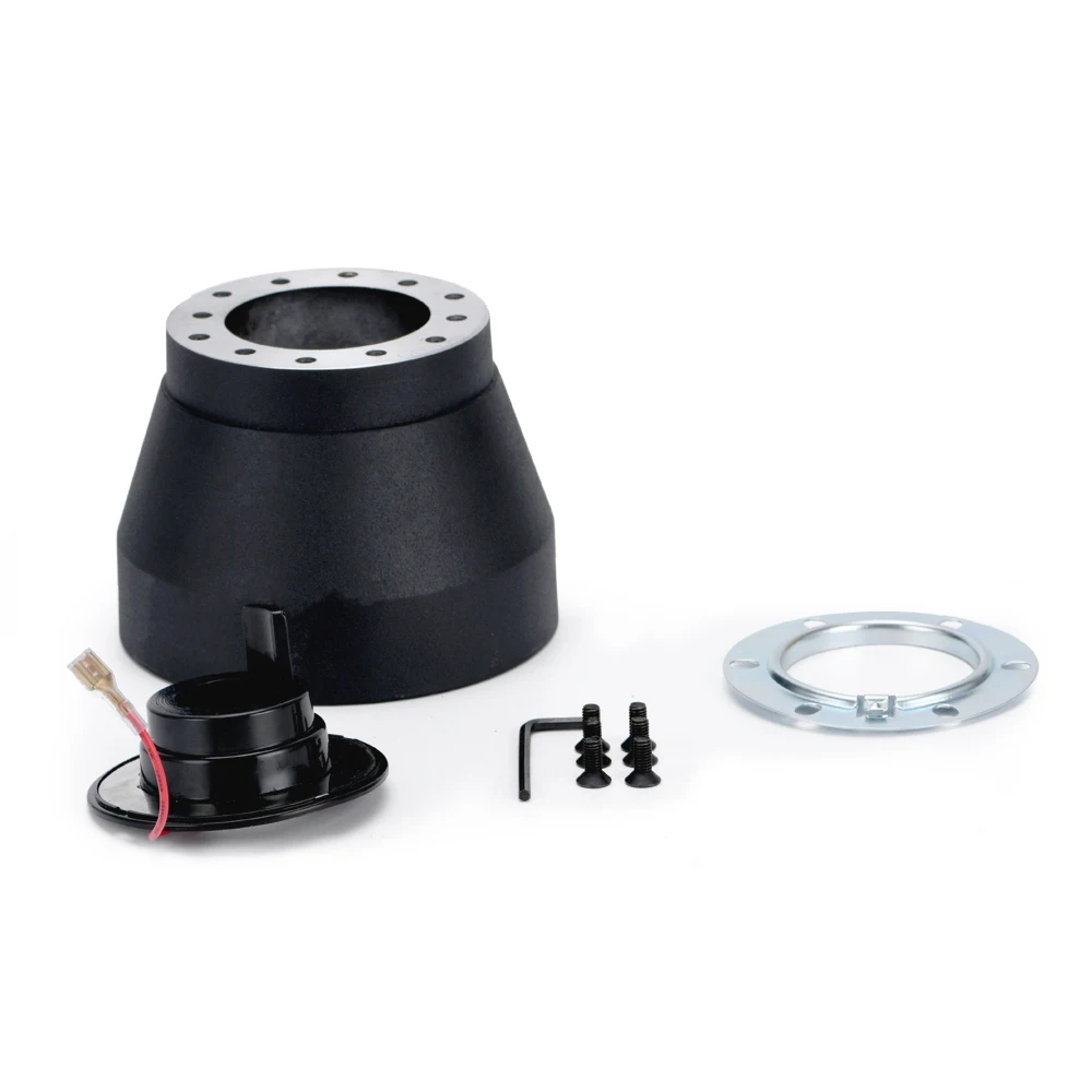 VR - Racing Steering Wheel Hub Adapter Boss Kit for BMW 3 Series E30 black VR-HUB-E30