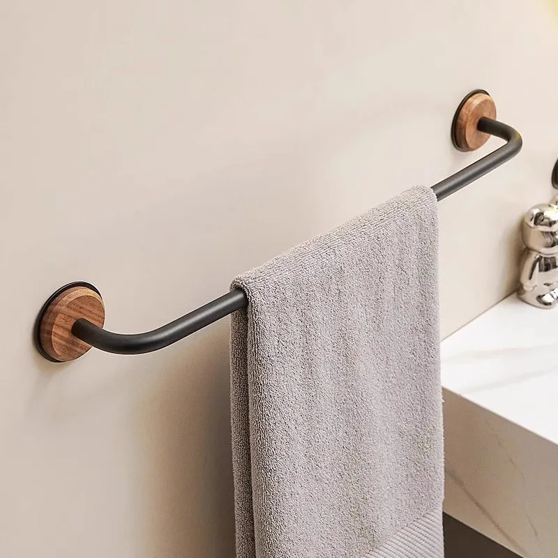 

Алюминиевый держатель для полотенец для ванной комнаты, короткая вешалка для полотенец, настенная вешалка для полотенец для ванной комнаты, серая стойка, вешалка для тапочек