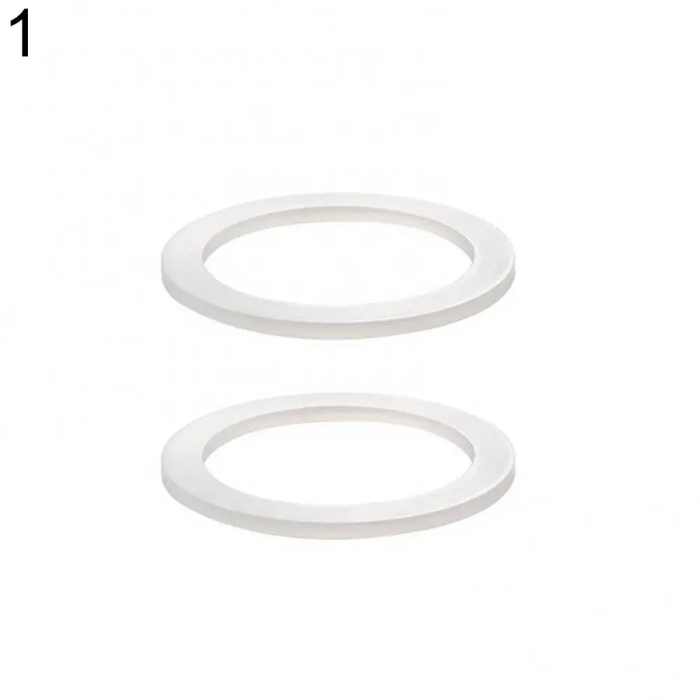 2Pcs Silicone Sealing Ring Spacer Coffee Accessories Replacement for Moka Pot