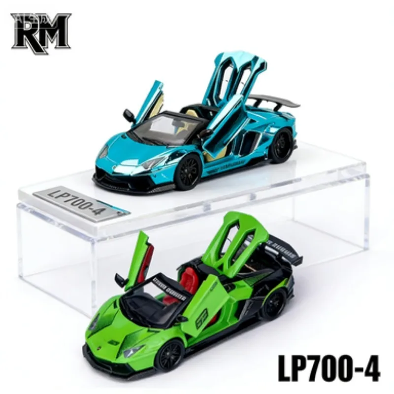 

RM 1:64 LP700-4 Convertible LBWK, cast-alloy car model, boys' gift, adult collection piece, holiday gift.